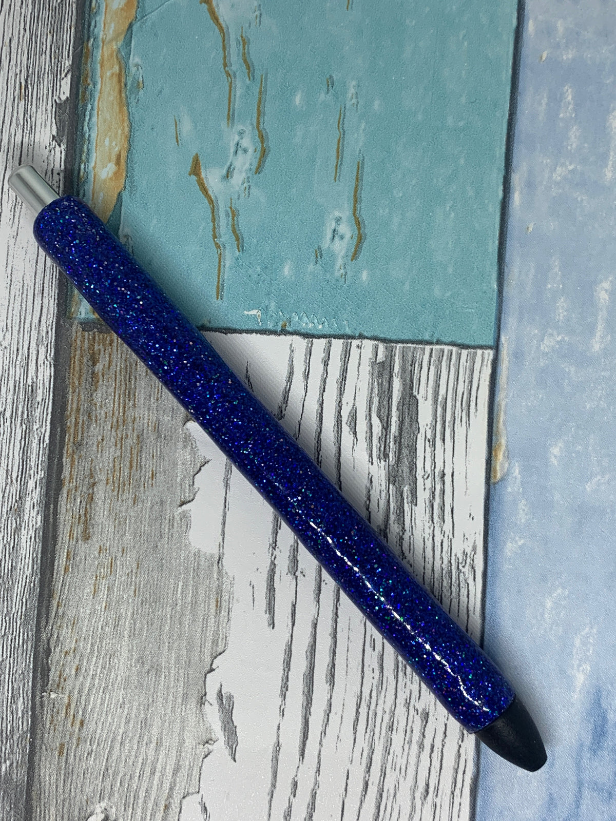 š Midnight Sapphire Glitter Pen