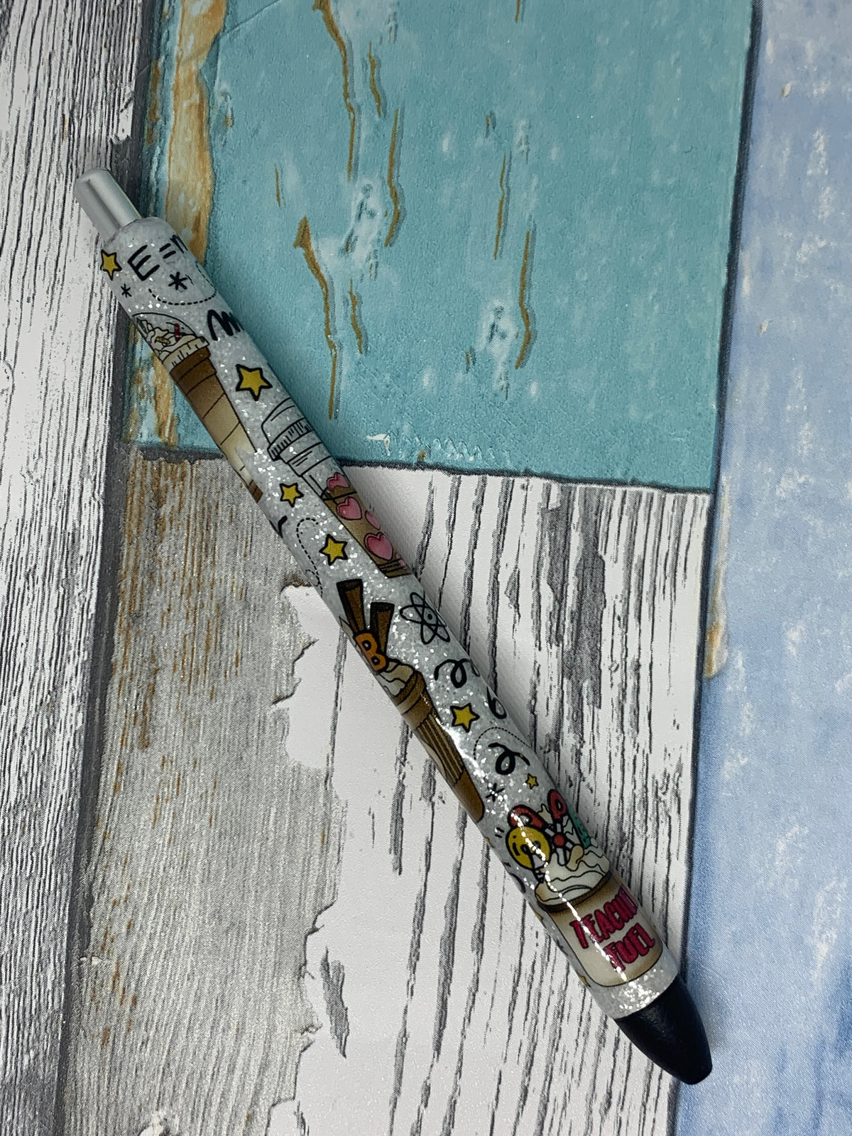 āļø Teacher Fuel Glitter Pen