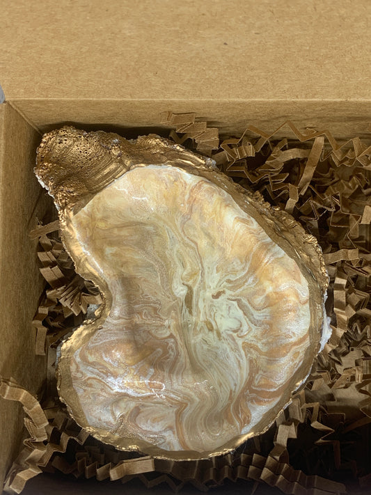 ✨ Champagne Gold Marble