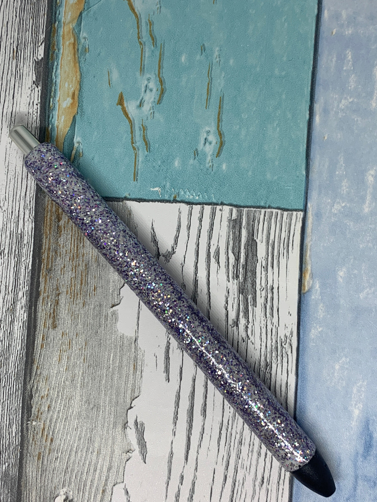 💜 Lavender Stardust Glitter Pen