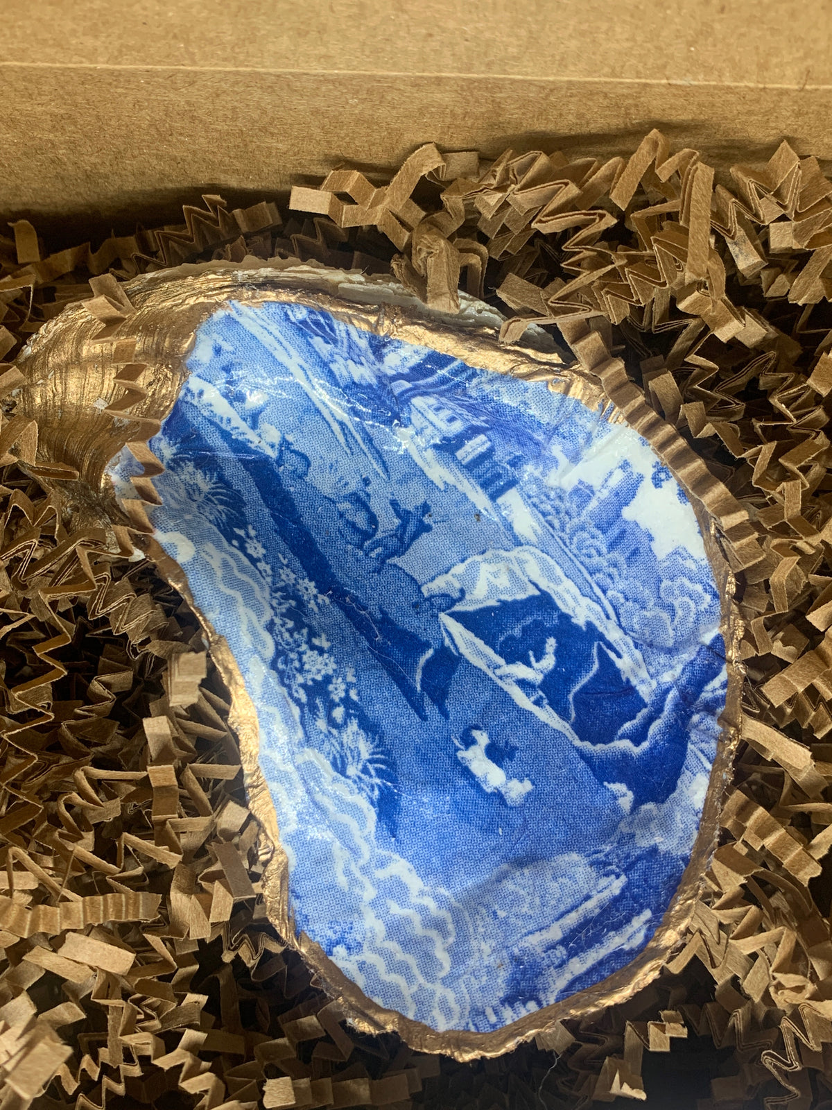 Blue & White Coastal Toile