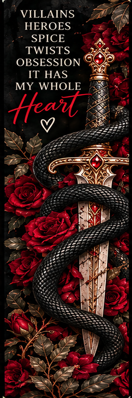 Dark Romance Bookmarks